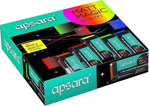 Apsara Matmagic Eraser Big Pack of 20