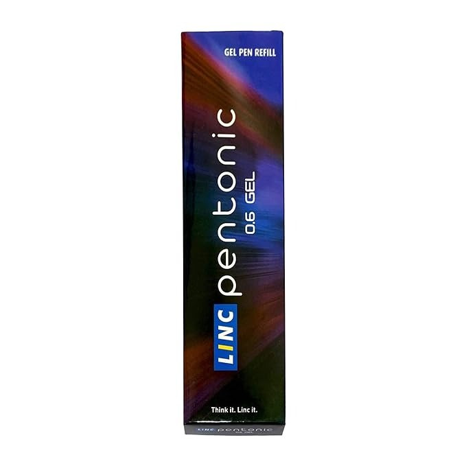 Linc Pentonic Gel Reffil Black Pack of 10