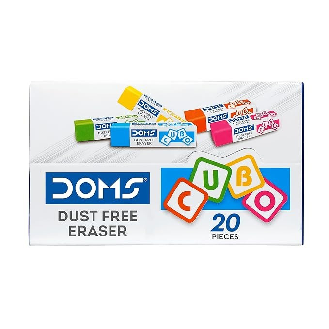 Doms Dust Free Cubo  Erasers