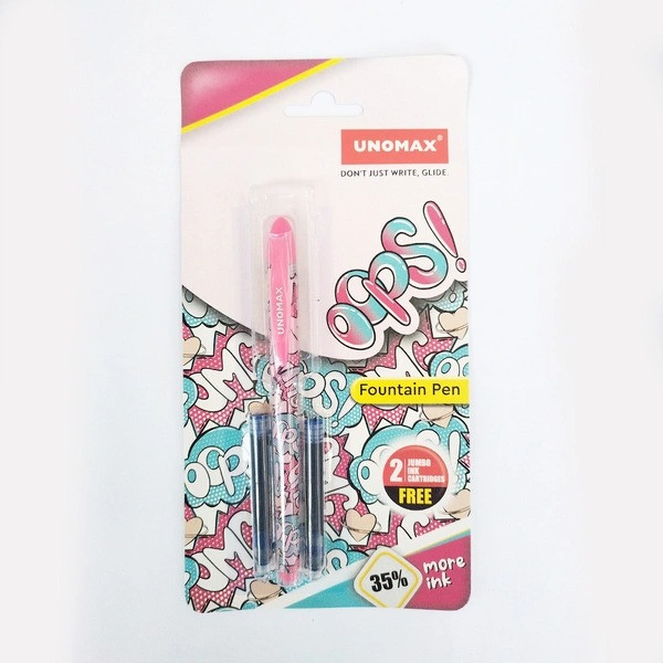Unomax Oops Fountain Pen Blue