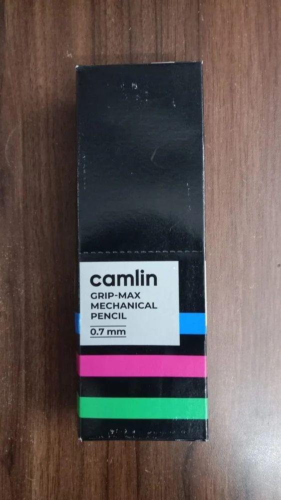 Camlin Grip Max Mechanical Pencil 0.7mm Pack of 10
