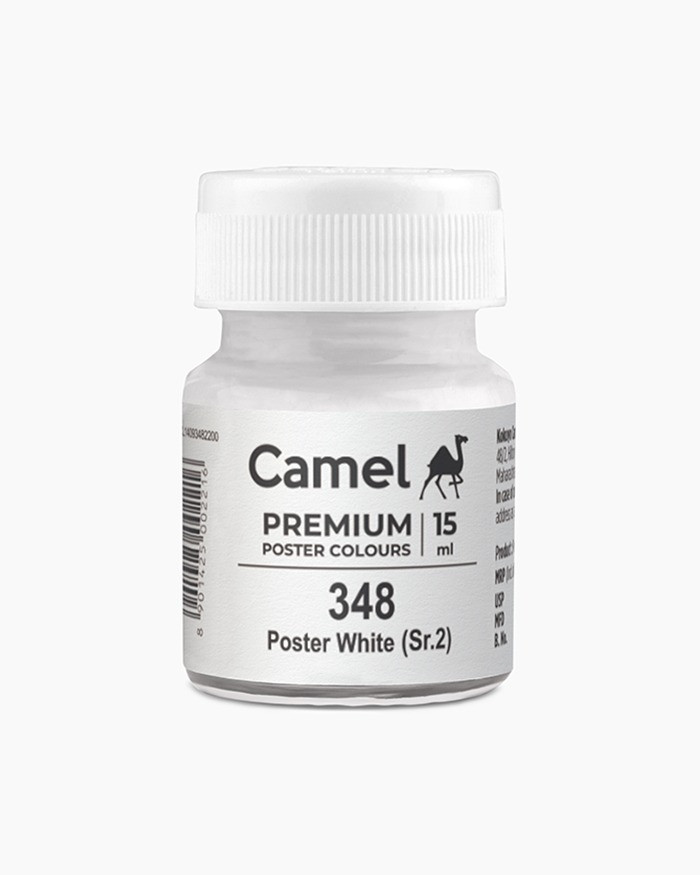 Camlin Poster Colour .348 White 15ml