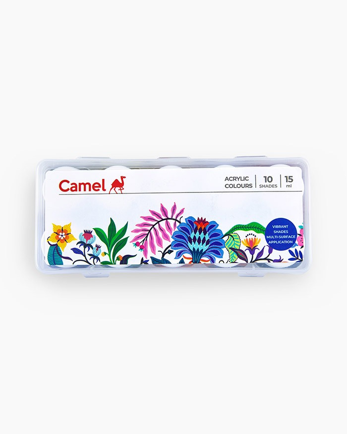 Camel Acrylic Colours 10 Shades