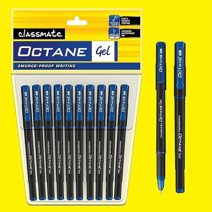 Classmate Octane Gel Blue Pack of 10