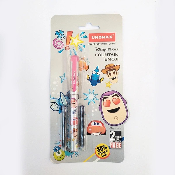 Unomax Disney Fountain Emoji Pen Blue