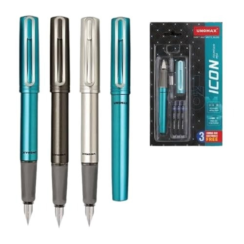 Unomax Icon Fountain Pen Blue