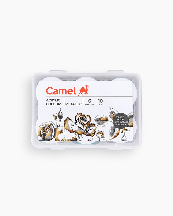 Camel Acrylic Colours 6 Shades