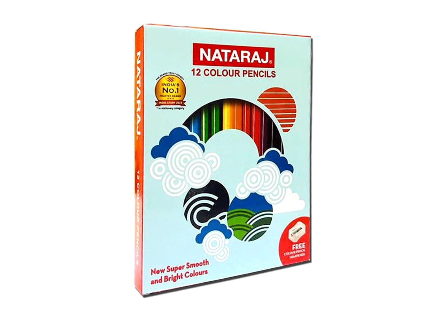 Nataraj Pencil Colour Long 12 Shades