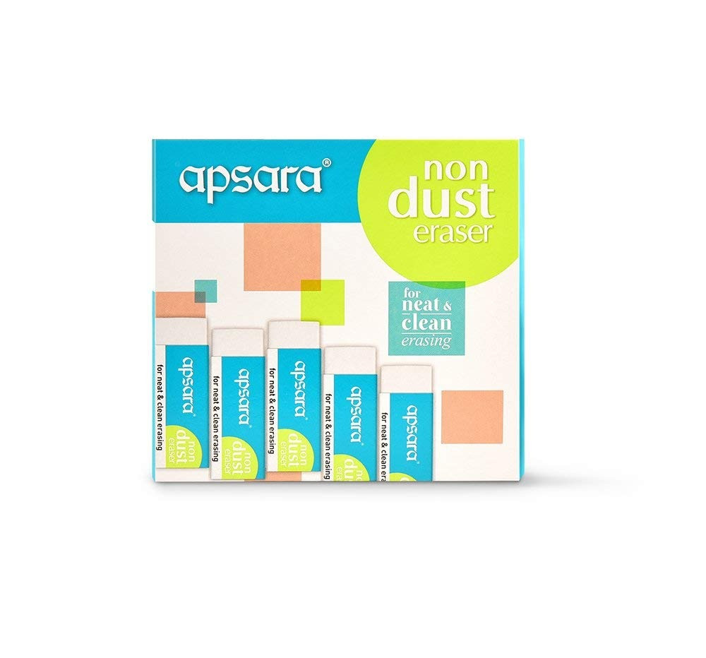 Apsara Nondust Eraser Jumbo Pack of 20