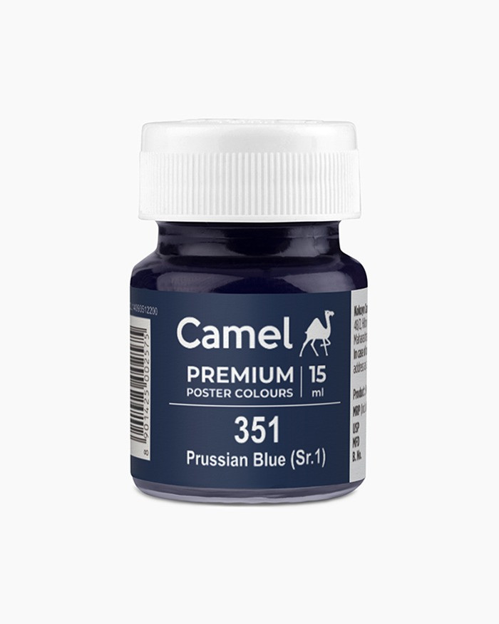 Camlin Poster Colour 351 Prussian  Blue 15ml