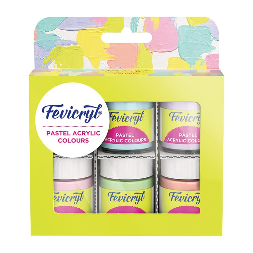 Fevicryl Pastel Colours Kit