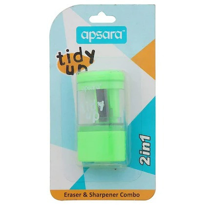 Apsara Tidy Up Eraser&Sharpner Combo