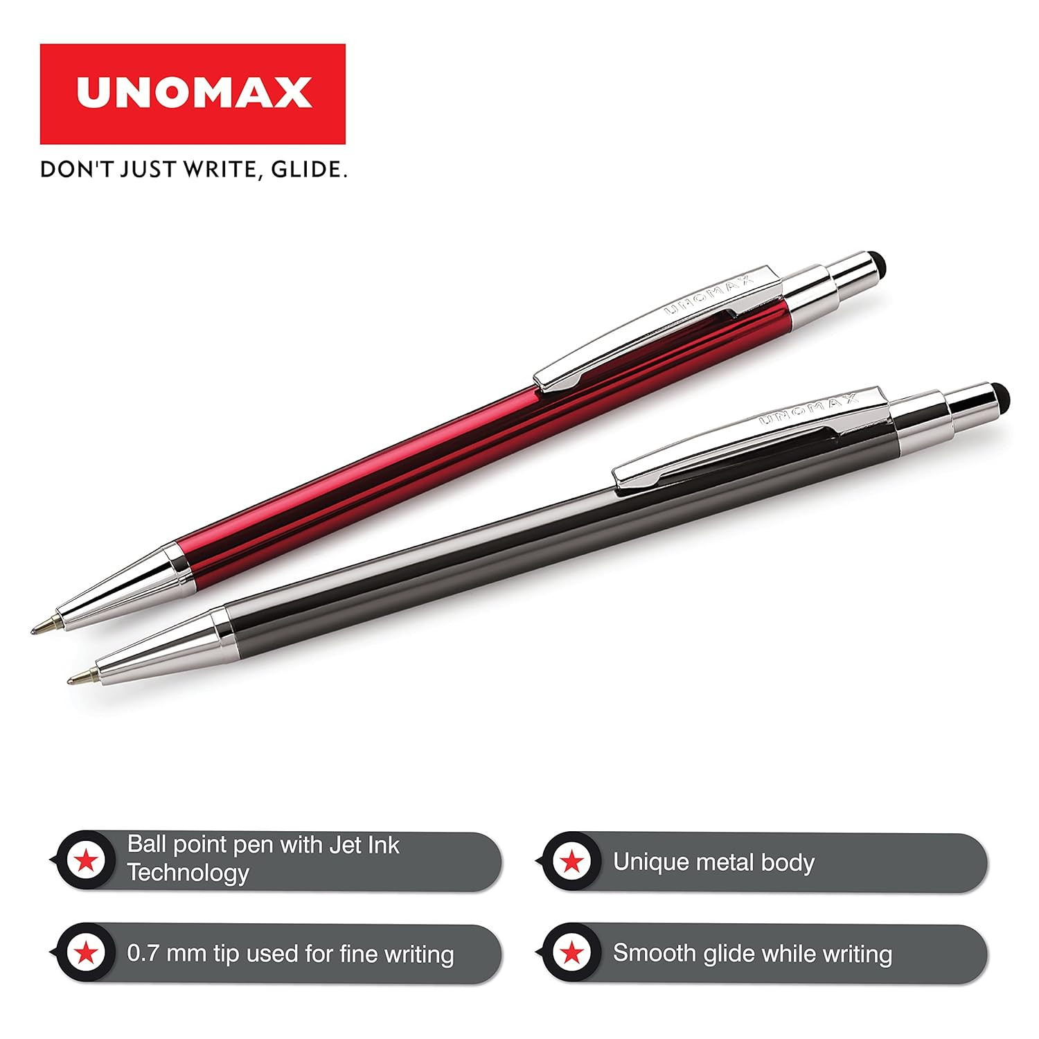 Unomax  Stylus Ball Pen Blue