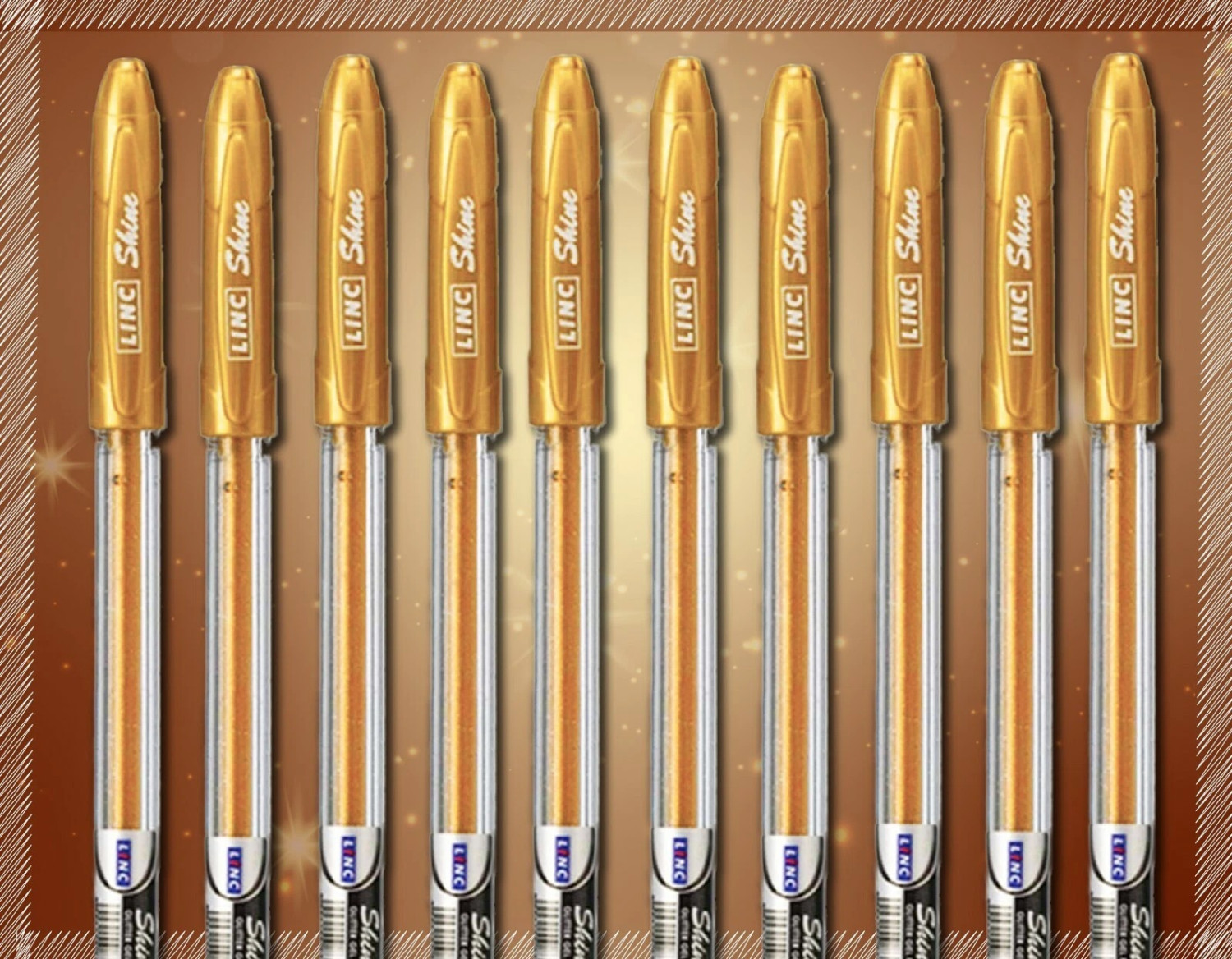 Linc Gliter Pen Gold