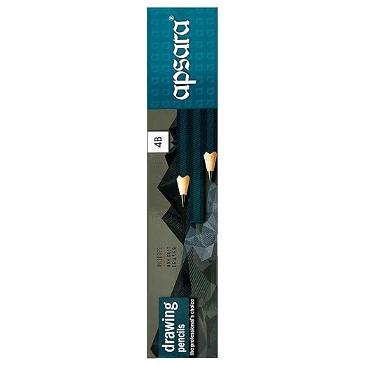 Apsara Drawing Pencil 4B Pack of 10